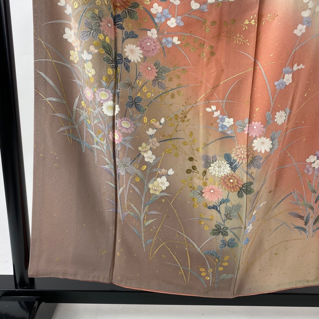 訪問着 身丈157cm 裄丈63cm 正絹 美品 名品 【中古】の通販 by ...