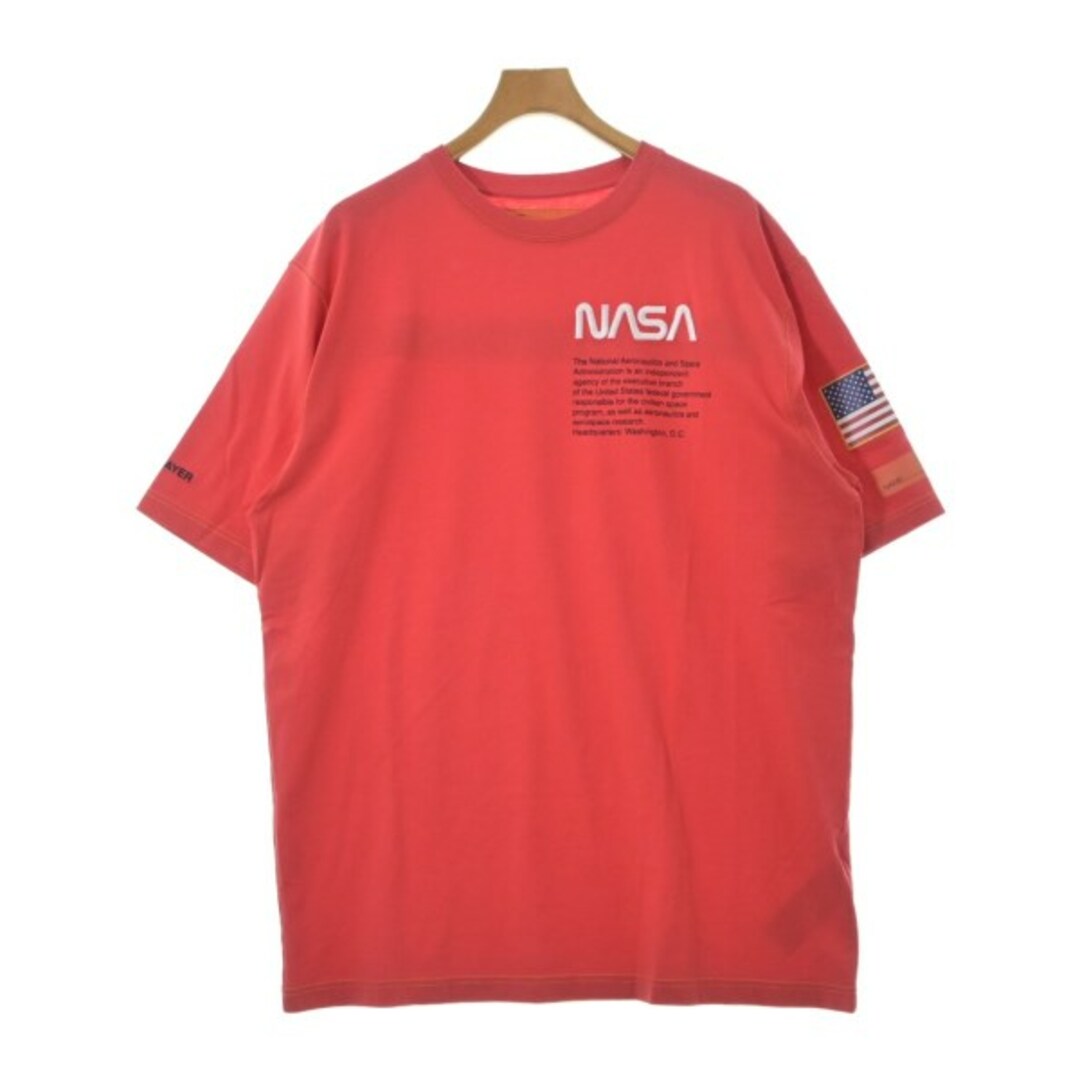 HERON PRESTON ヘロンプレストン Tシャツ・カットソー L 赤無しネック