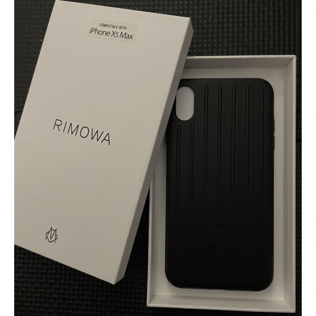 リモワ　iPhoneXsMAX マットブラック　携帯ケース　rimowa | フリマアプリ ラクマ