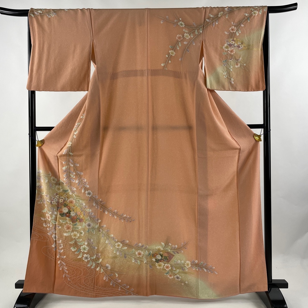 訪問着 身丈165cm 裄丈66.5cm 正絹 名品-