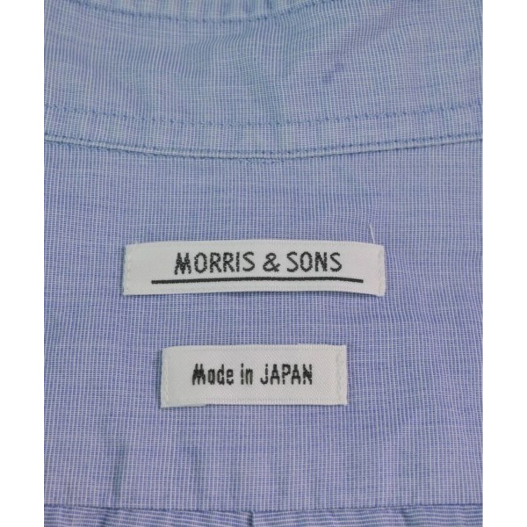 Morris&Sons モリスアンドサンズ カジュアルシャツ 2(M位) 水色 2