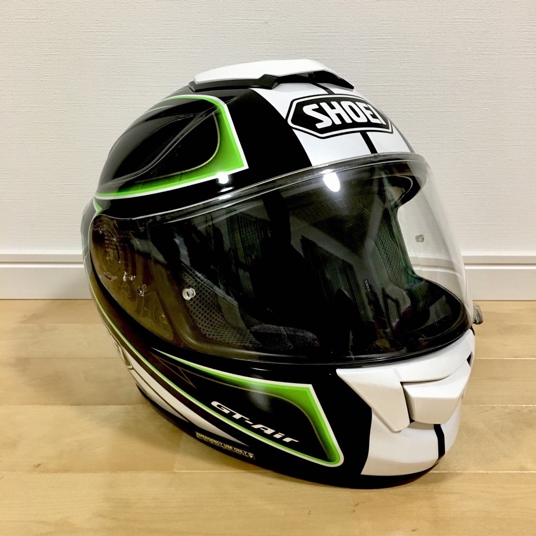 SHOEI GT-Air EXPANSE サイズM グリーン×ブラック×ホワイト