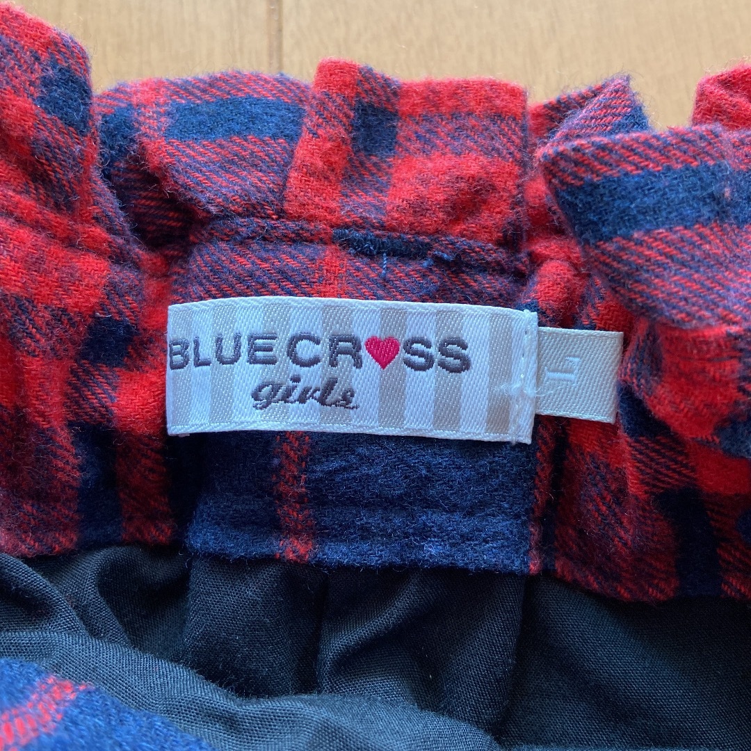 bluecross(ブルークロス)のBLUE  CROSS girls  スカート　ベルト付き（160㎝） キッズ/ベビー/マタニティのキッズ服女の子用(90cm~)(スカート)の商品写真