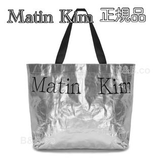 【韓国限定】MatinKim キムマーティン トートバッグ エコバッグ ブルー