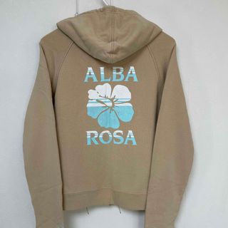 未使用！！ALBAROSA♥️定番 バックプリント スウェット ジップパーカー♥