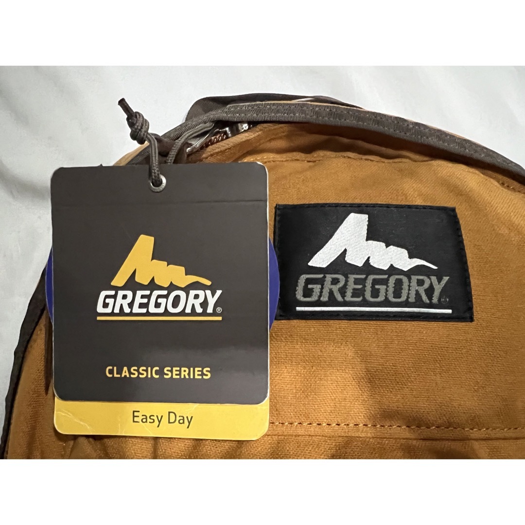 デッドストック　GREGORY グレゴリー　ワックスコットン　EASY DAY メンズのバッグ(バッグパック/リュック)の商品写真