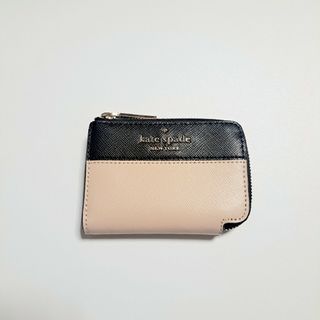 ケイトスペードニューヨーク(kate spade new york)の正規品　新品　ステイシー カラーブロック サフィアーノ レザー キー ホルダー(キーケース)