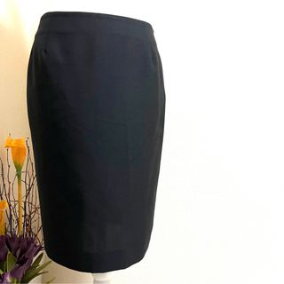 美品！BALENCIAGA バレンシアガ 美脚 通年 スカート 黒 38 M-