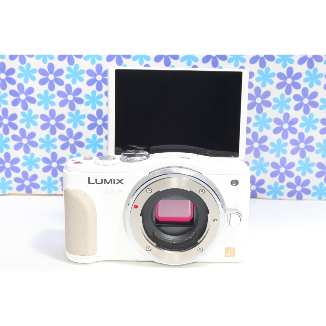 Wi-Fi内蔵❤️LUMIX DMC-GF6❤️高画質❤️おすすめミラーレス❤-