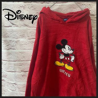 ディズニー(Disney)のDisney パーカー　ミッキー メンズ　レディース　[ L ](パーカー)