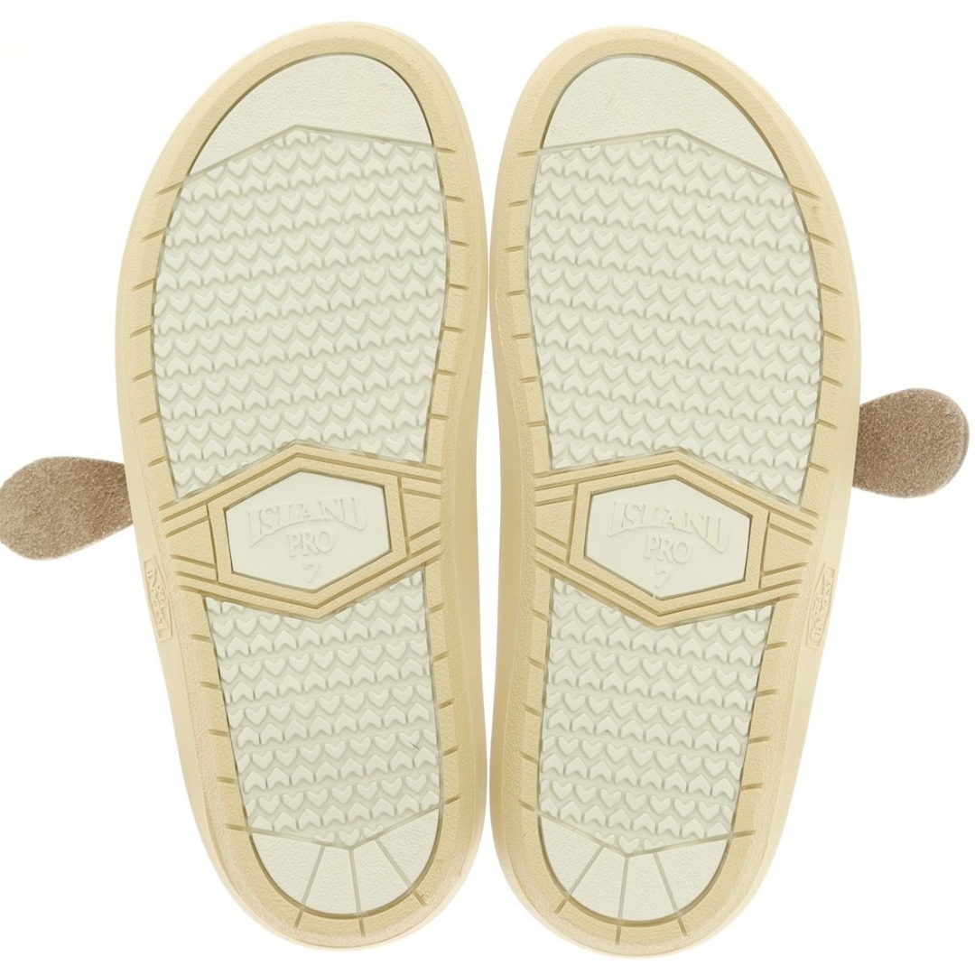 【中古】【未使用】ライト WRYHT × ISLAND SLIPPER スエード トングサンダル ベージュ【サイズ7】【レディース】 レディースの靴/シューズ(サンダル)の商品写真