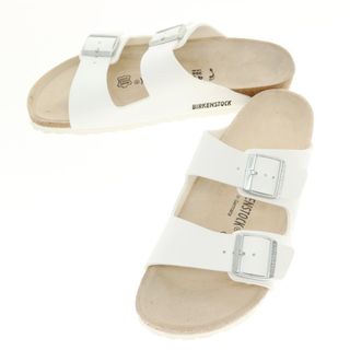 ビルケンシュトック(BIRKENSTOCK)の【中古】【未使用】ビルケンシュトック BIRKENSTOCK ARIZONA サンダル ホワイト【サイズ41】【メンズ】(サンダル)