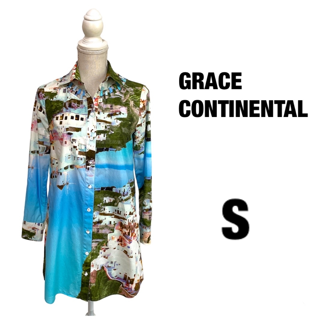 GRACE CONTINENTAL(グレースコンチネンタル)のGRACE CONTINENTAL グレースコンチネンタル 長袖ロングブラウス レディースのトップス(シャツ/ブラウス(長袖/七分))の商品写真