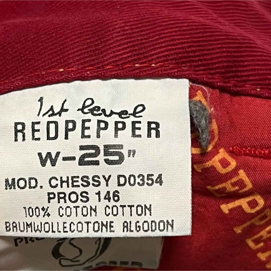 REDPEPPER - RED PEPPER レッドペッパー ローライズ フレア サイズ25の