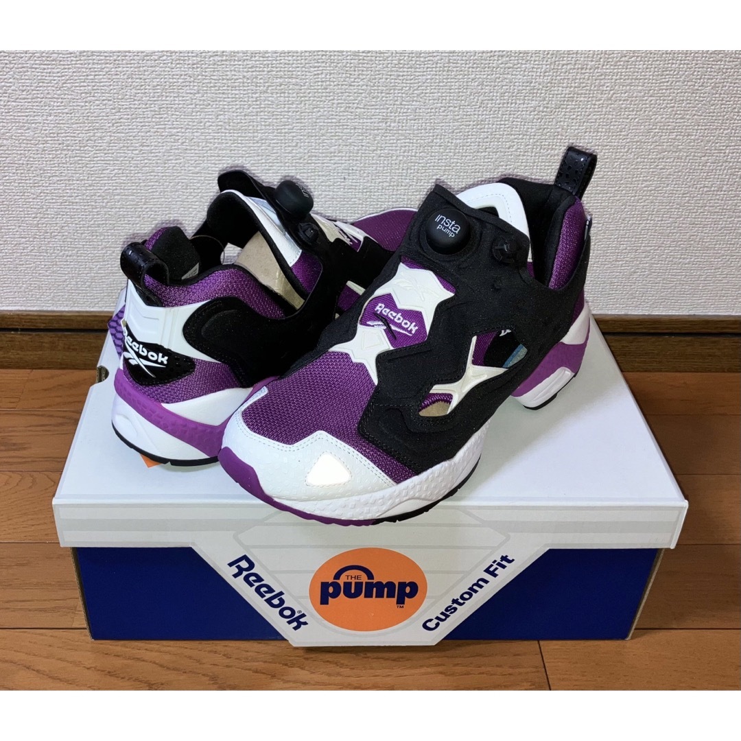 27.5cm 新品 REEBOK INSTA PUMP FURY 95 紫 og