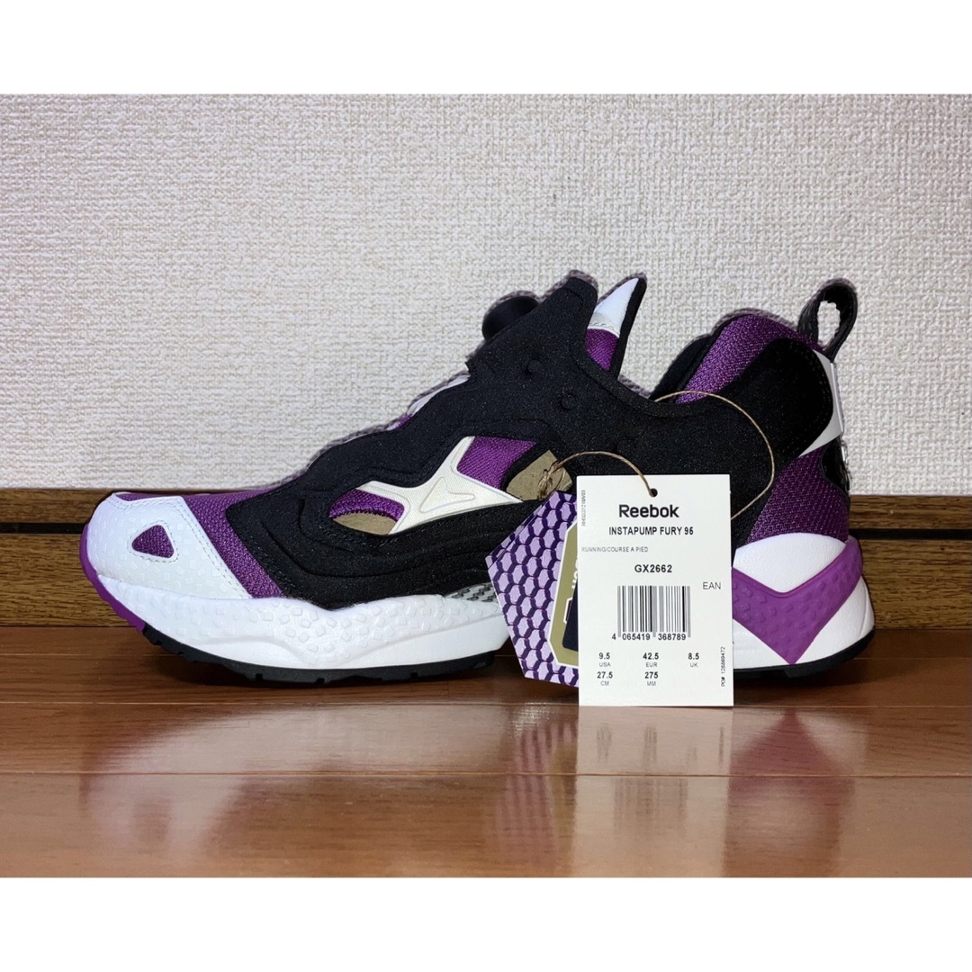 27.5cm 新品 REEBOK INSTA PUMP FURY 95 紫 og