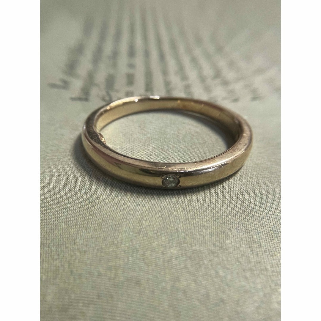 k10 ゴールドリング　ダイヤモンド レディースのアクセサリー(リング(指輪))の商品写真