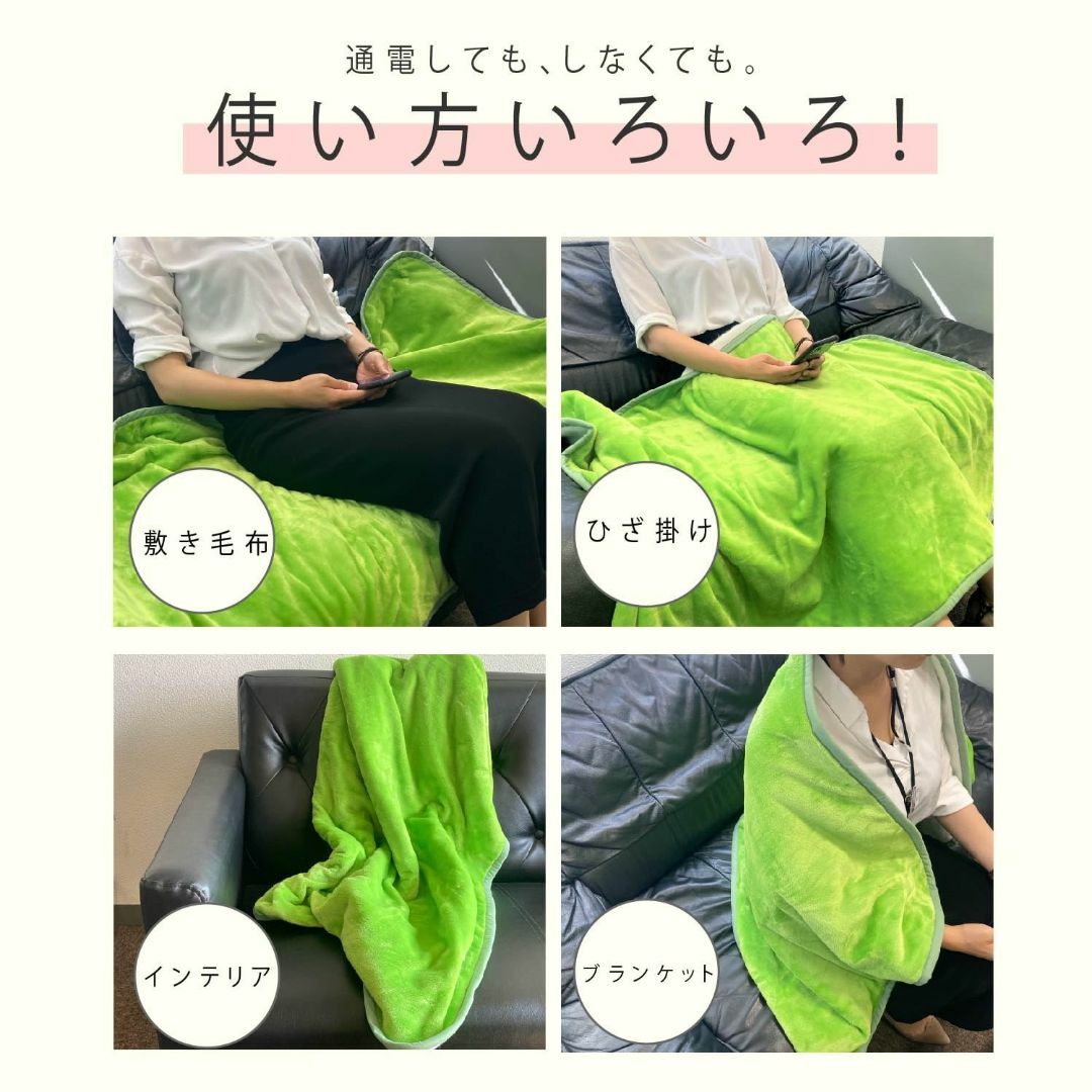 新品キングサイズダニ駆除丸洗いOK高級電気毛布