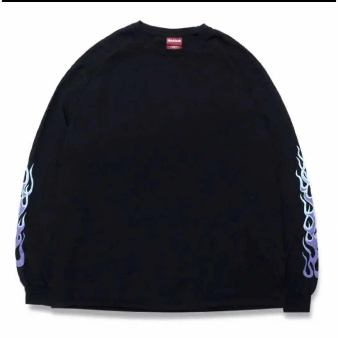 HIDE AND SEEK - HIDEANDSEEK Flame ロンT 長袖Tシャツ ハイドアンド