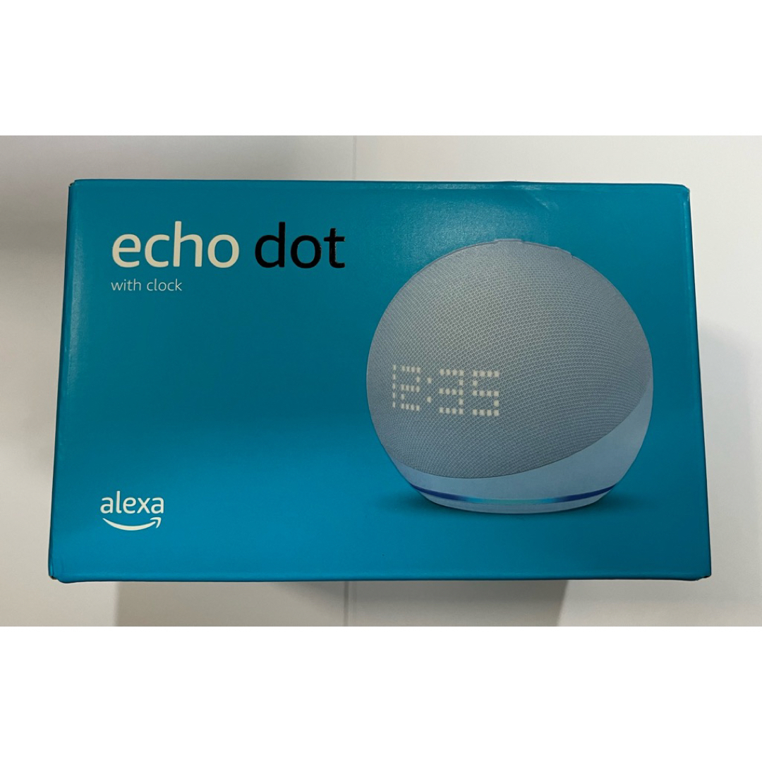 【新品・未開封】Echo Dot with clock 第5世代 Alexa C