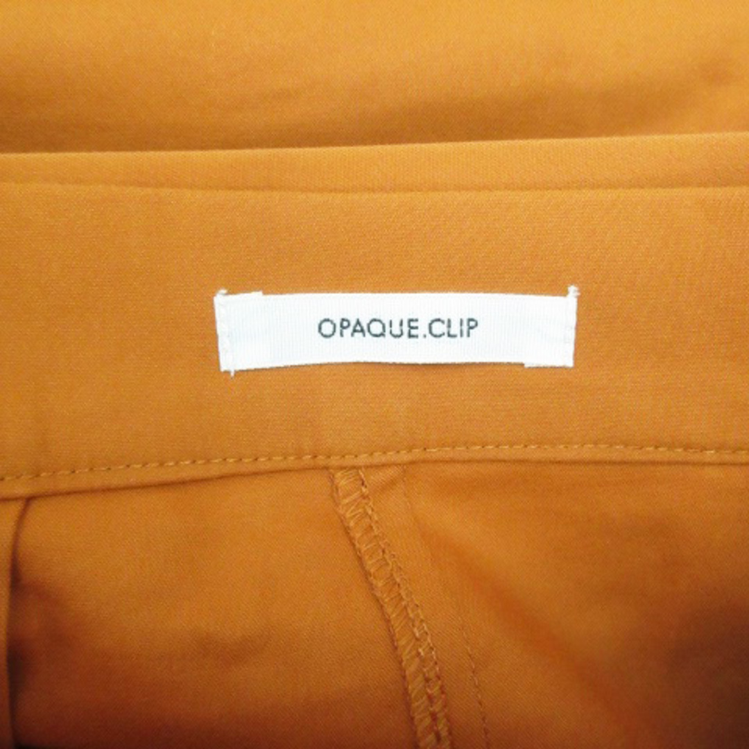 OPAQUE.CLIP(オペークドットクリップ)のオペークドットクリップ タイトスカート ロング丈 リボン L オレンジ レディースのスカート(ロングスカート)の商品写真
