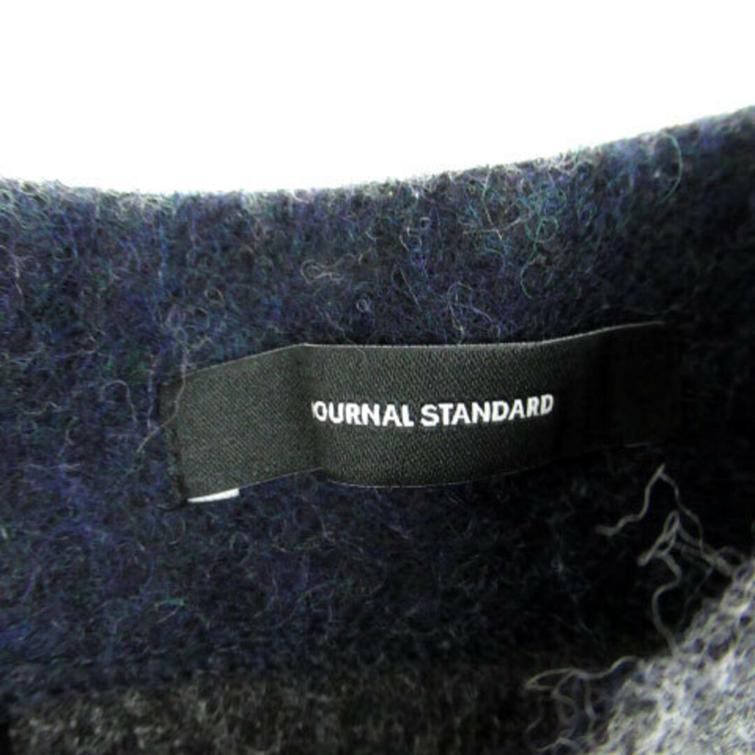 JOURNAL STANDARD(ジャーナルスタンダード)のジャーナルスタンダード ニット セーター 長袖 ボーダー柄 ウール F グレー レディースのトップス(ニット/セーター)の商品写真