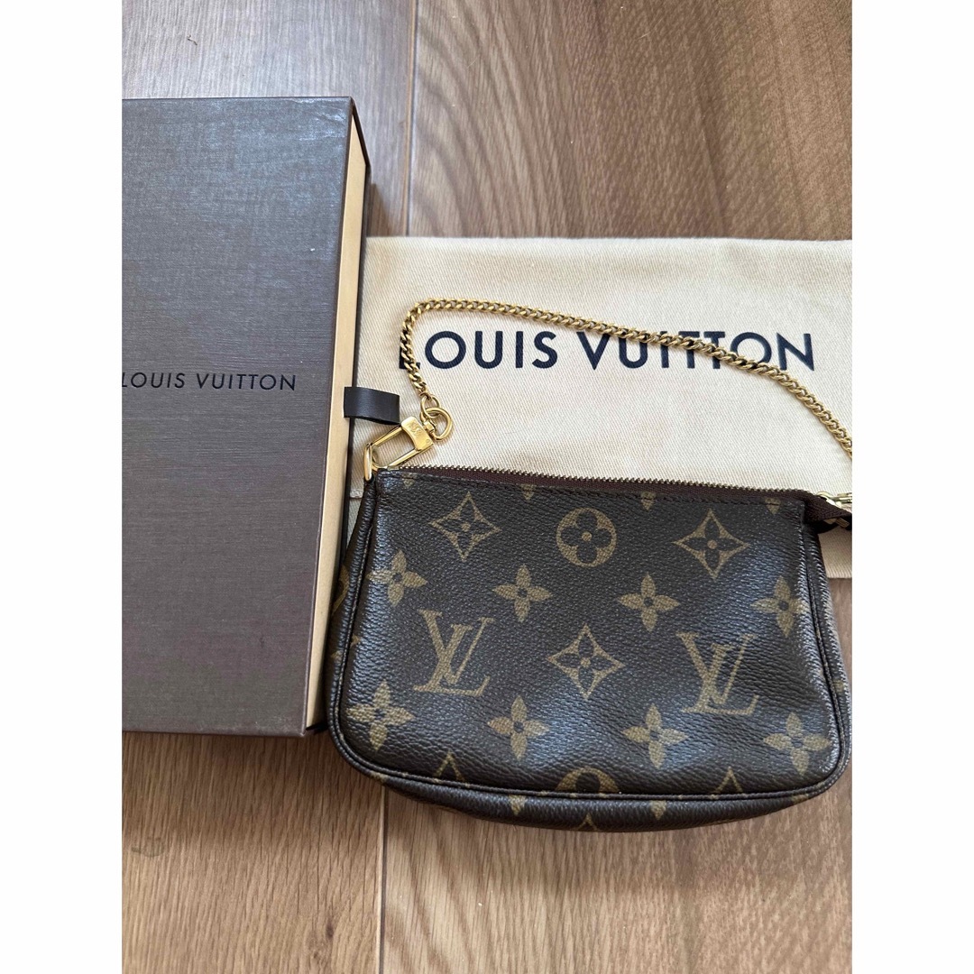 美品 LOUIS VUITTON ヴィトン ミニ ポシェット アクセソワール