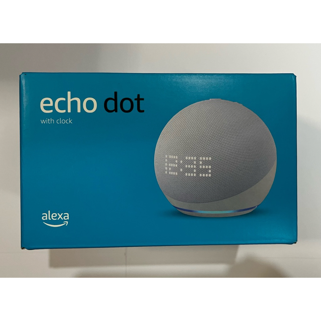 【新品・未開封】Echo Dot with clock 第5世代 Alexa G