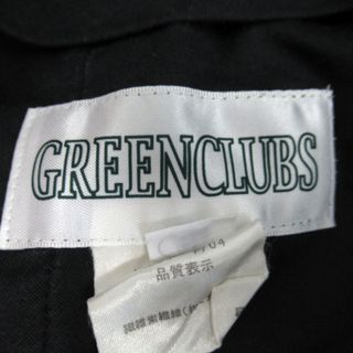 【GREENCLUBS】グリーンクラブ コーデュロイパンツ 黒 日本製【W85】