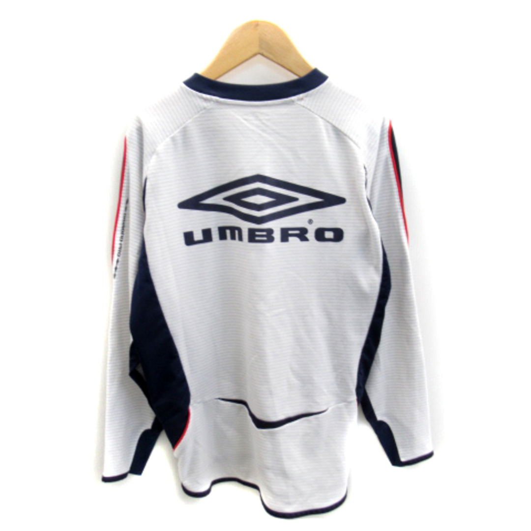 UMBRO(アンブロ)のアンブロ スポーツウエア トレーニングウエア カットソー 長袖 ロゴ M スポーツ/アウトドアのスポーツ/アウトドア その他(その他)の商品写真