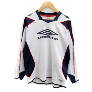 アンブロ(UMBRO)のアンブロ スポーツウエア トレーニングウエア カットソー 長袖 ロゴ M(その他)