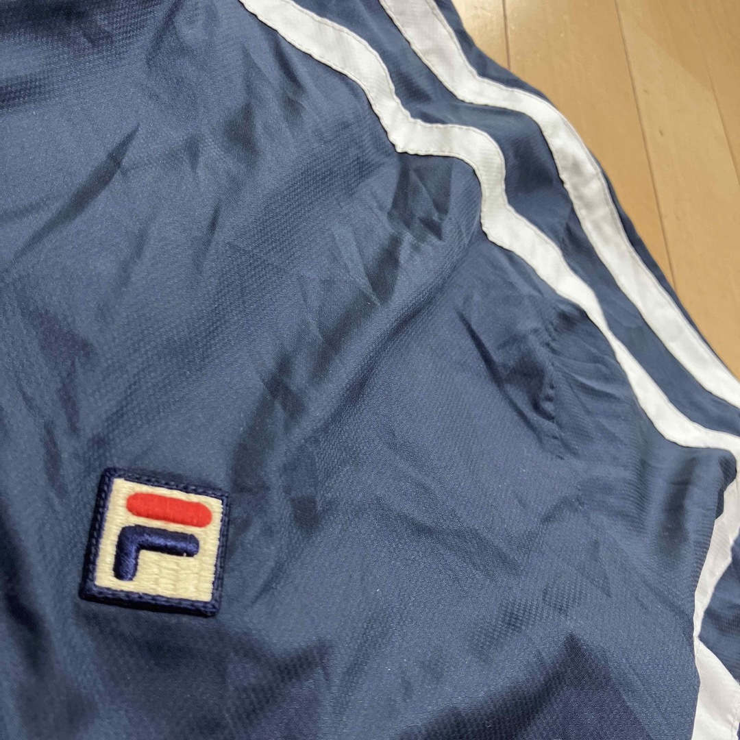 FILA フィラ　セットアップ　新品タグ付　撥水加工　ネイビー　Lサイズ