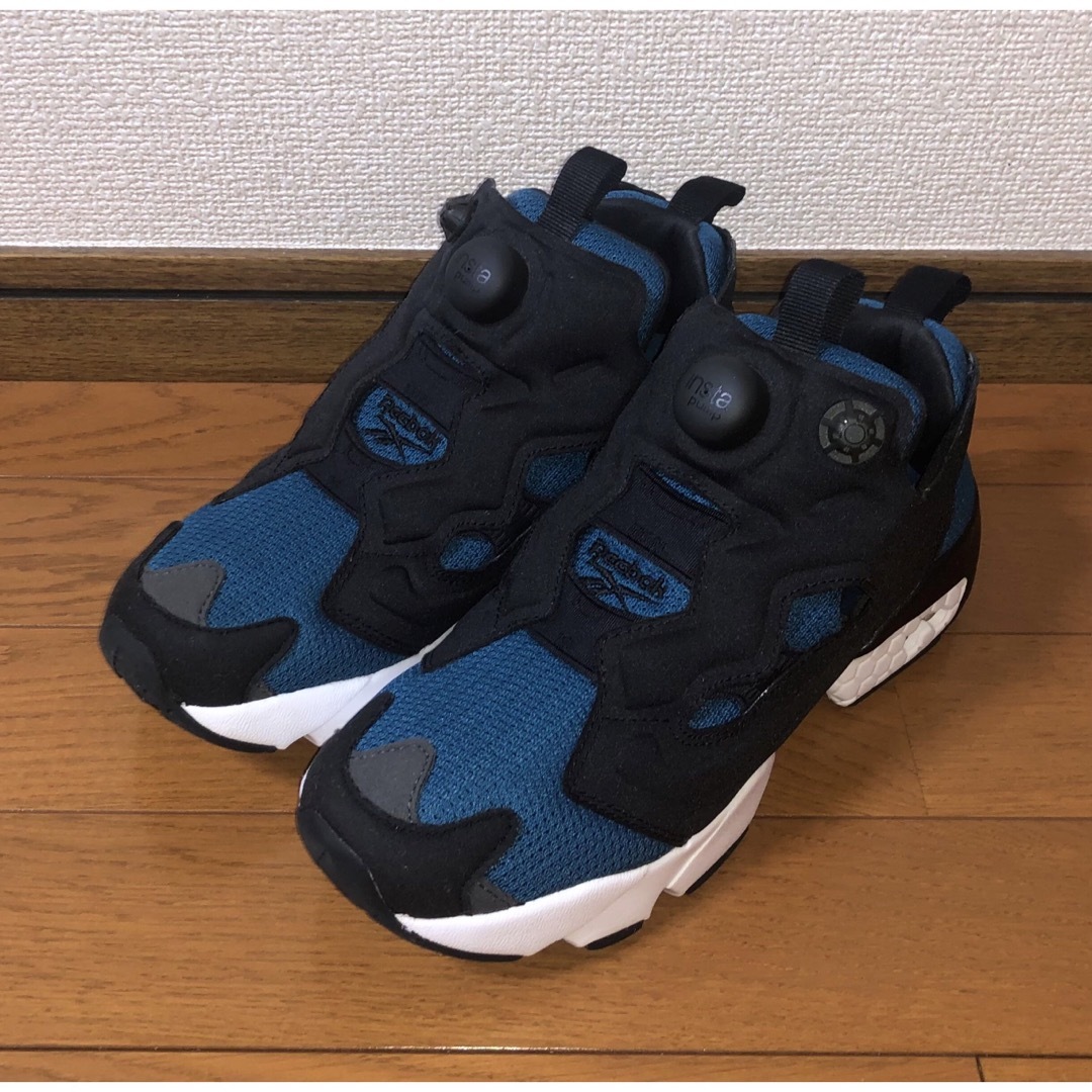 美品☆リーボック☆ポンプフューリー☆ブルーReebok