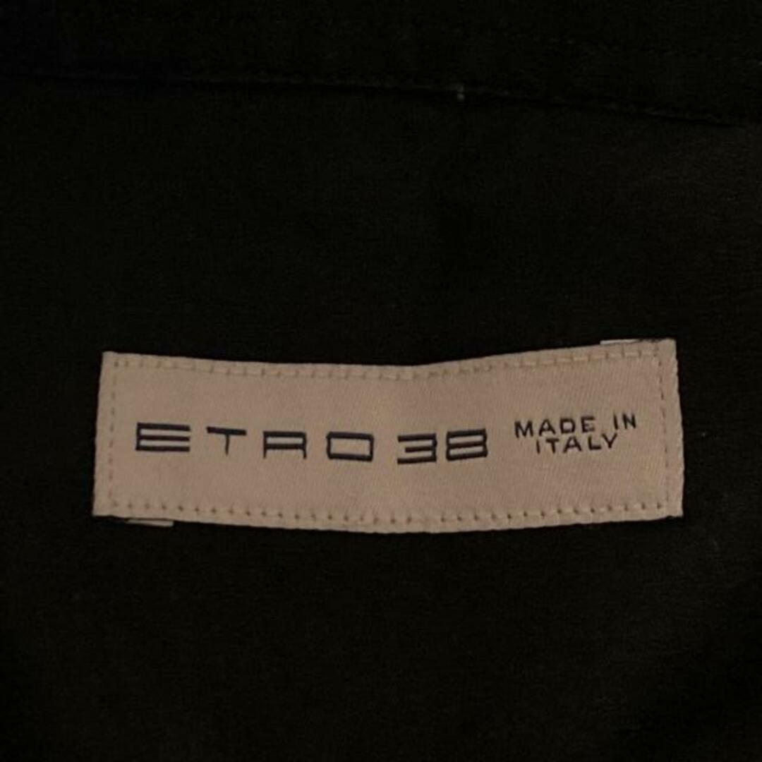 エトロ 長袖シャツ サイズ38 M メンズ - 黒