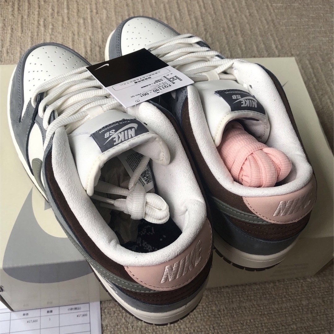 NIKE - ナイキSB ダンクロー プロ QS ウルフグレイ堀米雄斗の NIKE - ナイキSB ダンクロー プロ QS ウルフグレイ堀米雄斗の