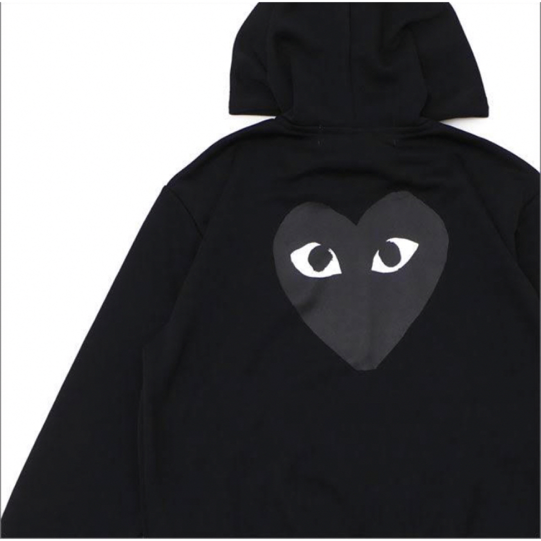 激レア　comme des garcons play ジップパーカートップス