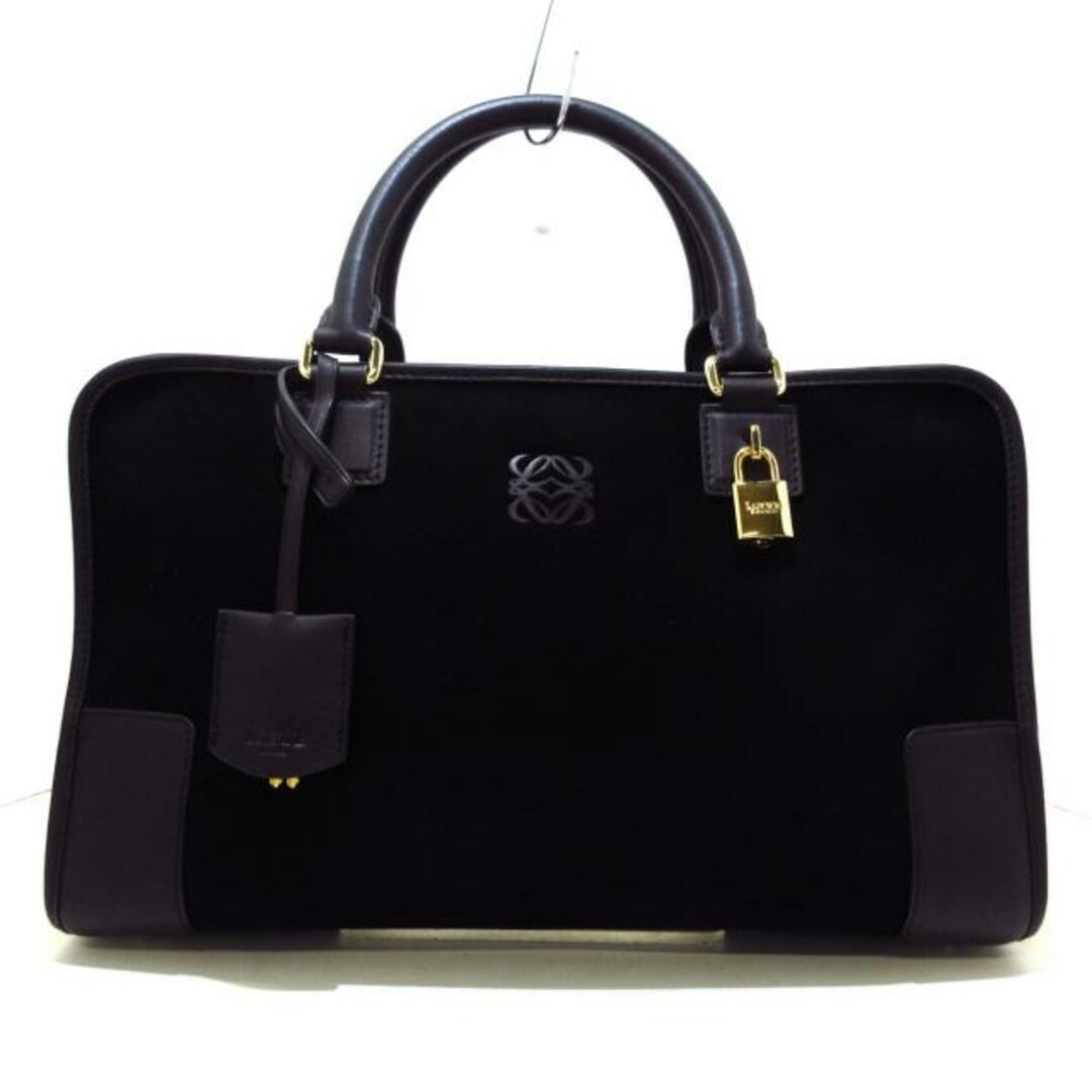 LOEWE - ロエベ ハンドバッグ美品 アマソナ36 黒の通販 by ブラン ...