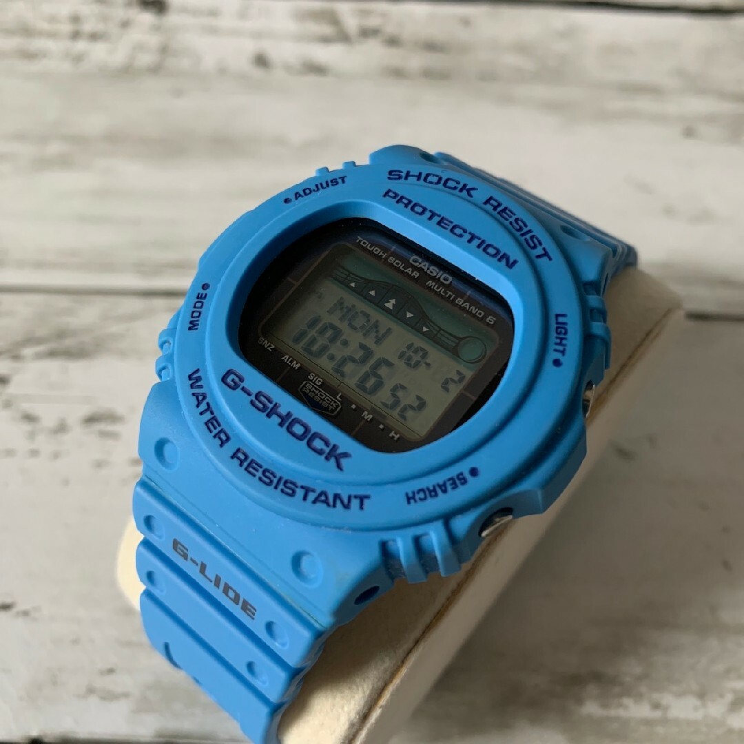 廃盤 希少 美品 G-SHOCK GWX-5700CS スカイブルー - 腕時計(デジタル) 廃盤 希少 美品 G-SHOCK GWX-5700CS スカイブルー - 腕時計(デジタル)