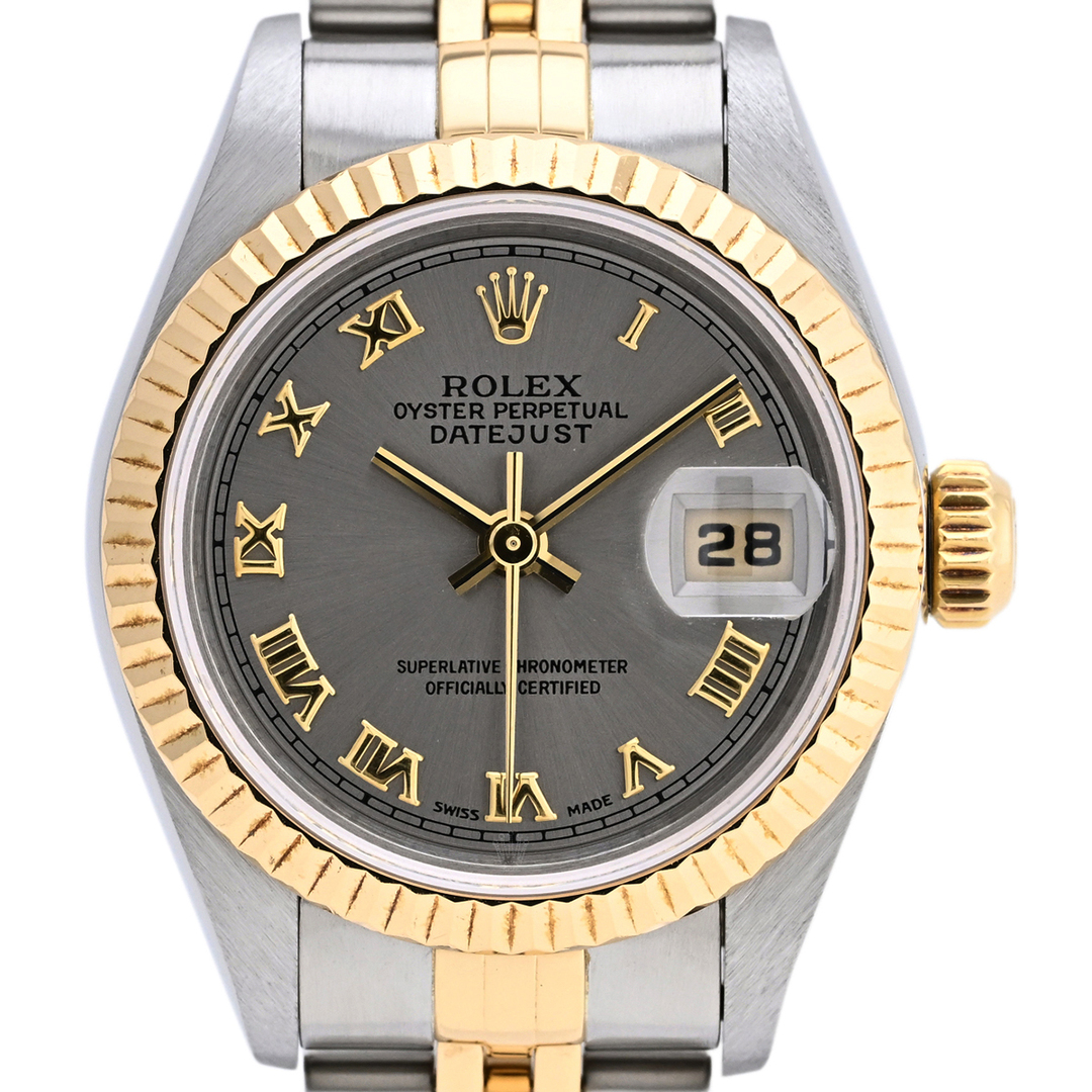 ロレックス ROLEX デイトジャスト オイスターパーペチュアル 腕時計 時計 SS 79173 レディース