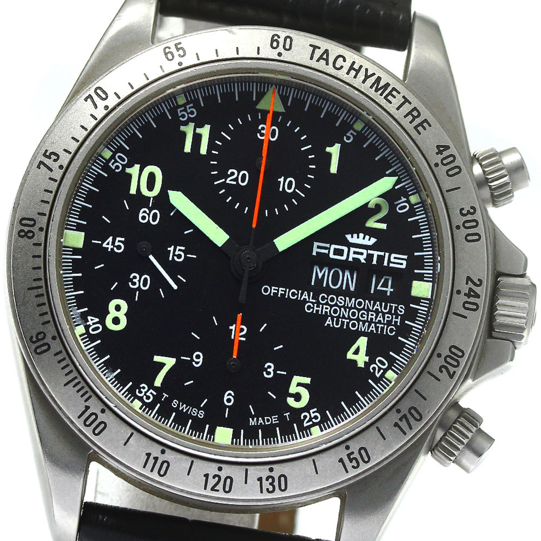 フォルティス FORTIS 630.22.141 コスモノート クロノグラフ デイデイト 自動巻き メンズ _774201