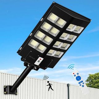 外灯 屋外 ソーラー800W 街灯 Gefolly 街路灯 IP67防水の通販 by 蒼い