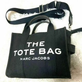 MARC JACOBS - MARC JACOBS THE TOTE BAGストラップ着脱可 黒 2wayの MARC JACOBS - MARC JACOBS THE TOTE BAGストラップ着脱可 黒 2wayの