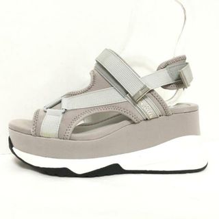 LANVIN en Bleu - ランバンオンブルー 厚底サンダル 23.0 ブラックの