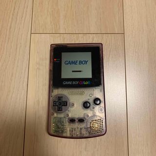 ゲームボーイ(ゲームボーイ)のGAME BOY COLOR クリアパープル(携帯用ゲーム機本体)