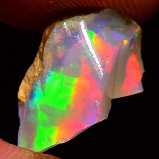 【世界の原石:weloオパール 5.50ct:8528】Natural Opal(その他)