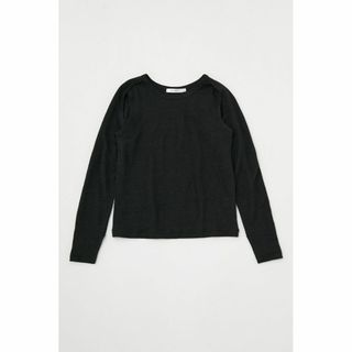 マウジー(moussy)のMOUSSY♡LAYERED LS TSJ　ブラック(カットソー(長袖/七分))