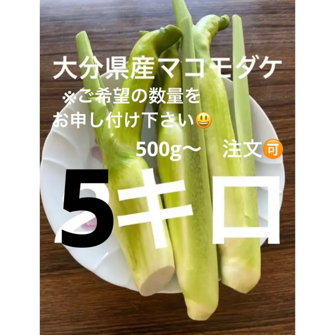 大分県産マコモダケ　（マコモタケ　野菜