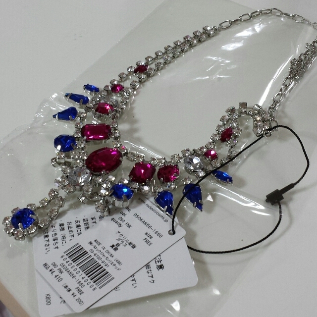 RODEO CROWNS(ロデオクラウンズ)の新品激安！！ビジューネックレス！！ レディースのアクセサリー(ネックレス)の商品写真