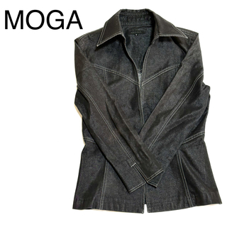 モガ(MOGA)のMOGA  モガ　ジャケット　デニム　Lサイズ(Gジャン/デニムジャケット)