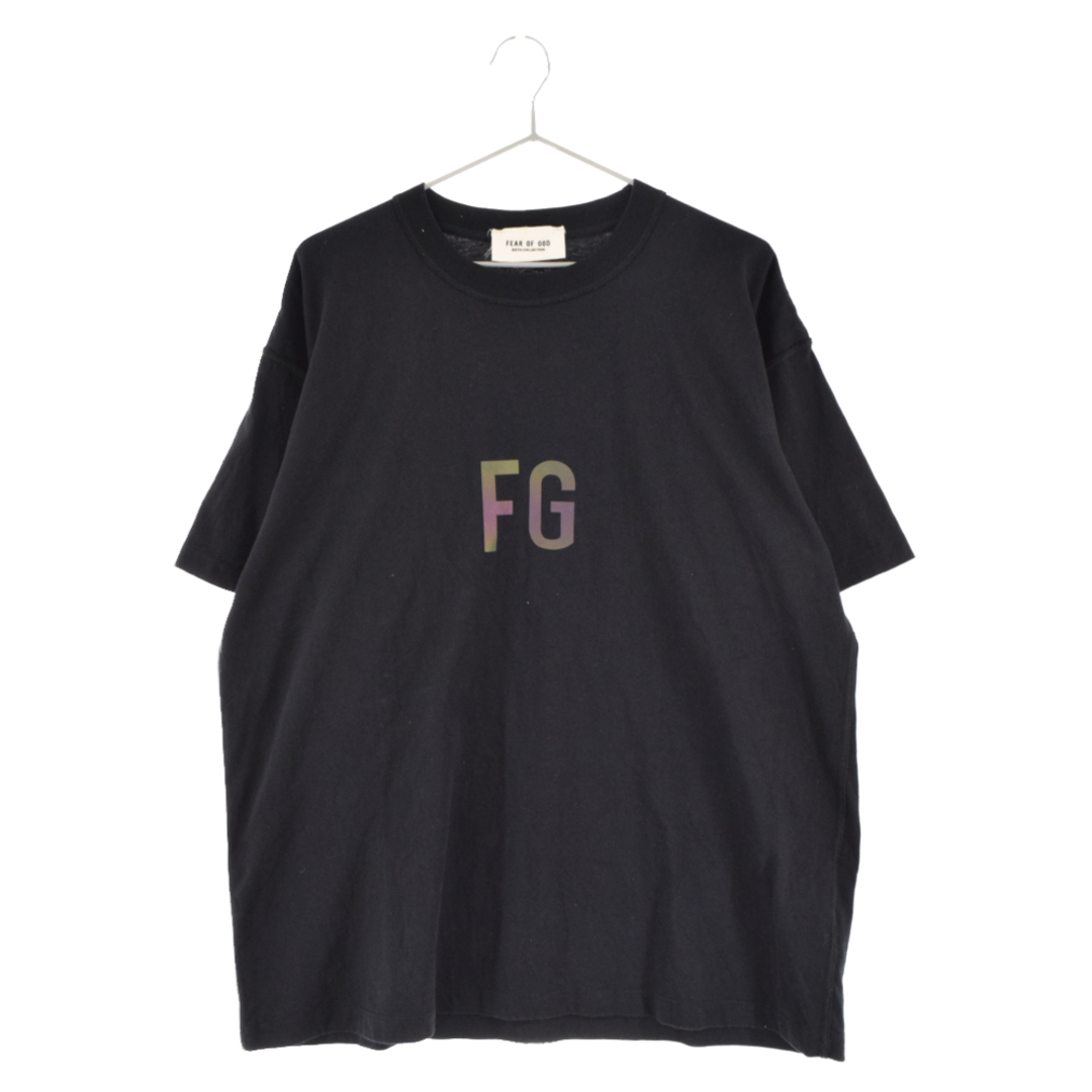 FEAR OF GOD フィアオブゴッド フロントロゴ 半袖Tシャツ 6H19-1013 ブラック